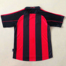 Camiseta AC Milan Local 99-00 trasera