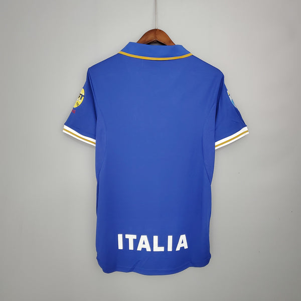 Camiseta Italia Local 1996 Retro trasera
