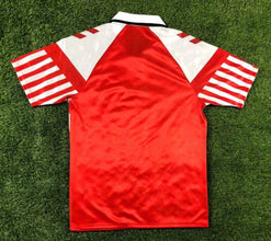 Camiseta Dinamarca Local 92-93 Retro trasera