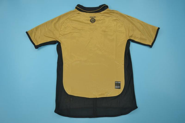 Camiseta Manchester United Reversible Centenario 01-02 trasera