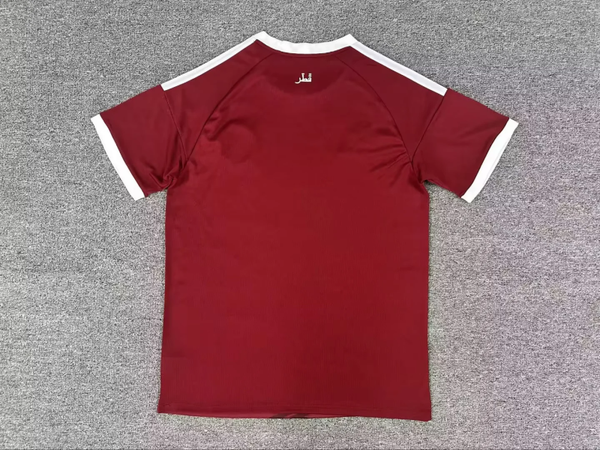 Camiseta Qatar Local Mundial 2026 trasera