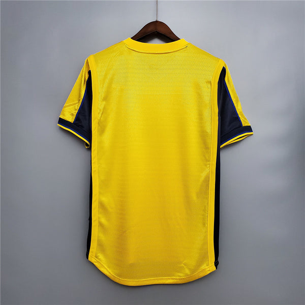 Camiseta Arsenal Visitante 99-00 trasera