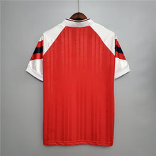 Camiseta Arsenal Local 92-94 trasera