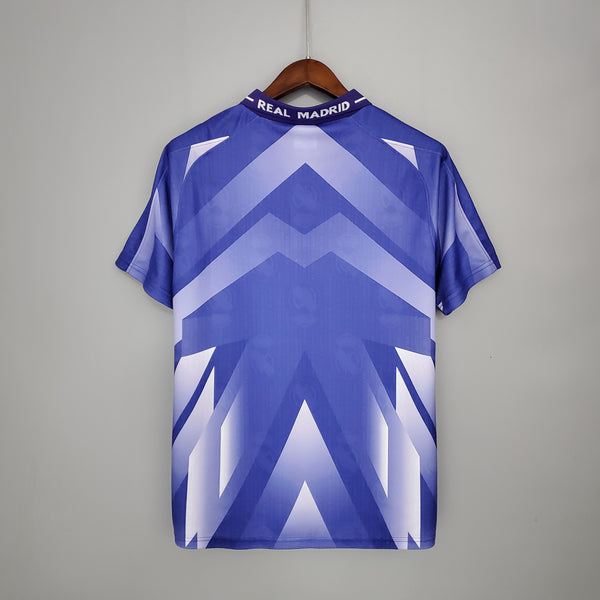 Camiseta Real Madrid Visitante 96-97 Retro trasera