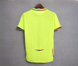 Camiseta Olympique de Lyon Tercera Equipación 08-09 Retro trasera