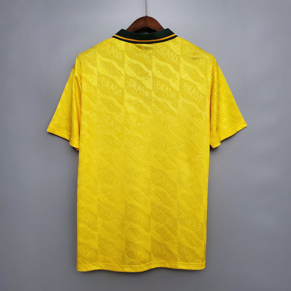 Camiseta Brasil Local 92-93 Retro trasera
