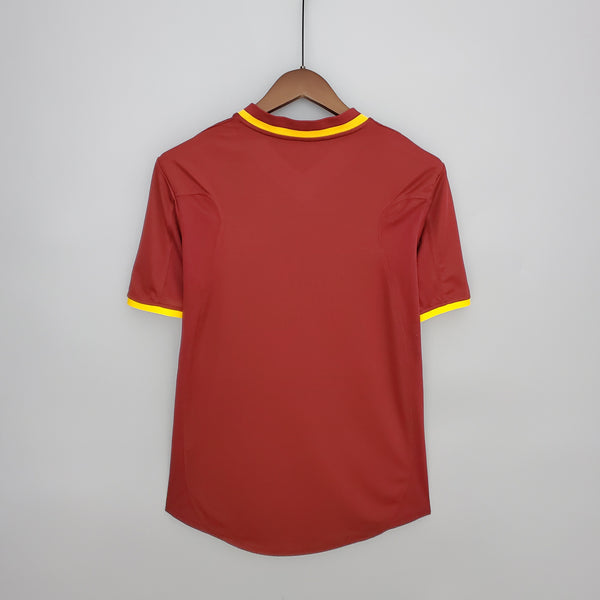 Camiseta Portugal Local 2000 Retro trasera