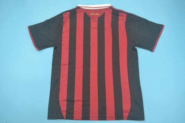 Camiseta AC Milan Local 09-10 trasera