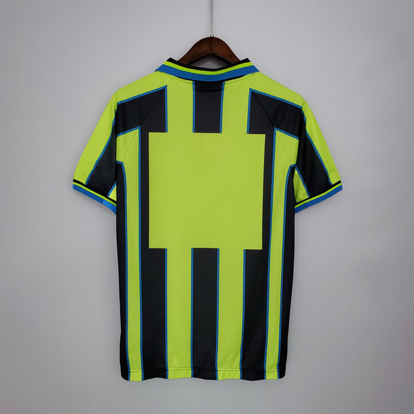 Camiseta Manchester City Visitante 98-99 Retro trasera