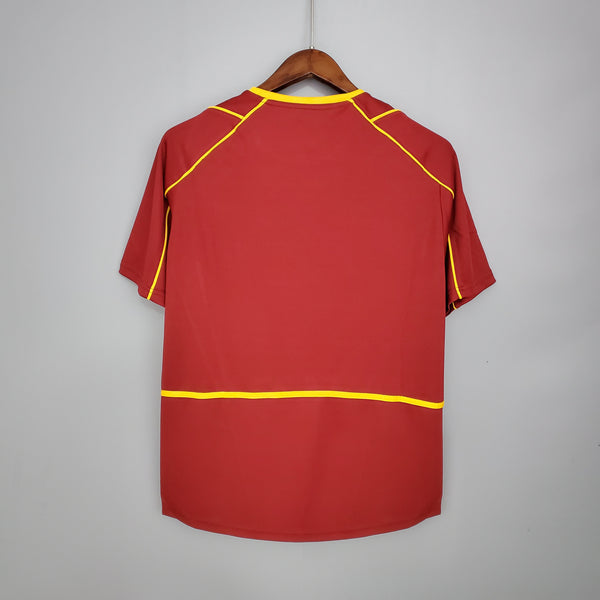 Camiseta Portugal Local 2002 Retro trasera