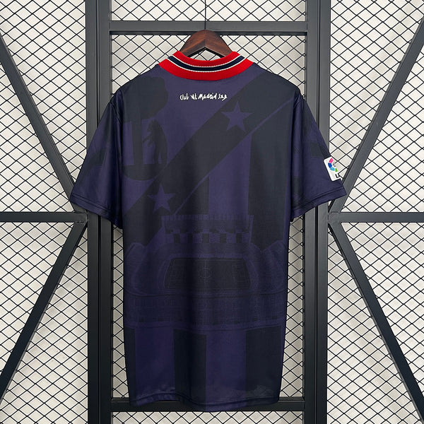Camiseta Atletico de Madrid Tercera Equipacion 95-96 trasera