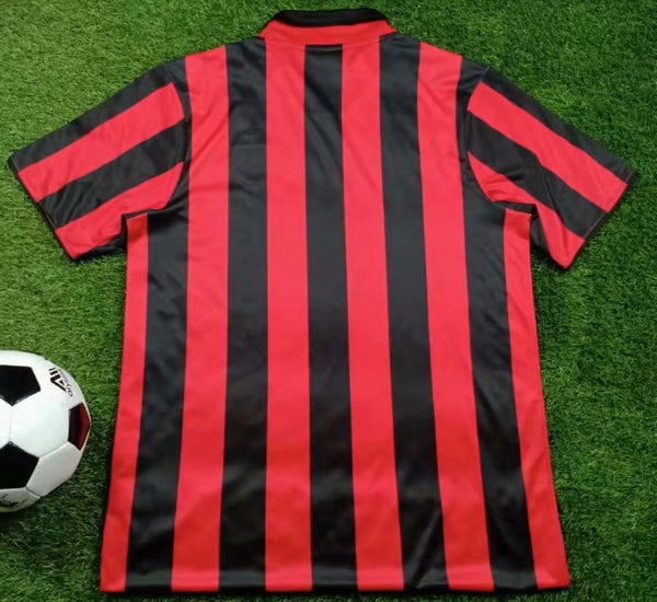 Camiseta AC Milan Local 88-89 trasera
