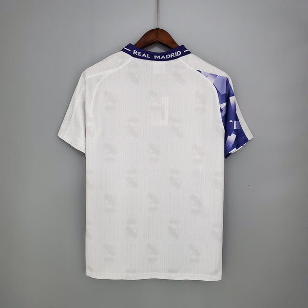 Camiseta Real Madrid Tercera Equipacion 96-97 trasera