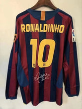 Camiseta FC Barcelona Local 05-06 Manga Larga complemento 1