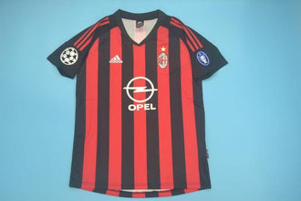Camiseta AC Milan Local 02-03 complemento 1