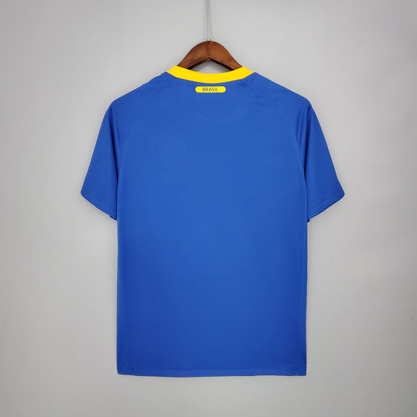 Camiseta Brasil Visitante 2010 trasera