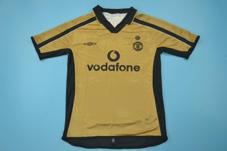 Camiseta Manchester United Reversible Centenario 01-02 frontal