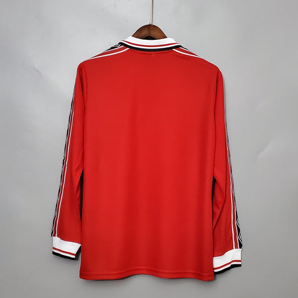 Camiseta Manchester United Local 98-00 Retro trasera