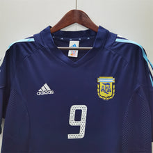 Camiseta Argentina Visitante 2002 Retro complemento 2
