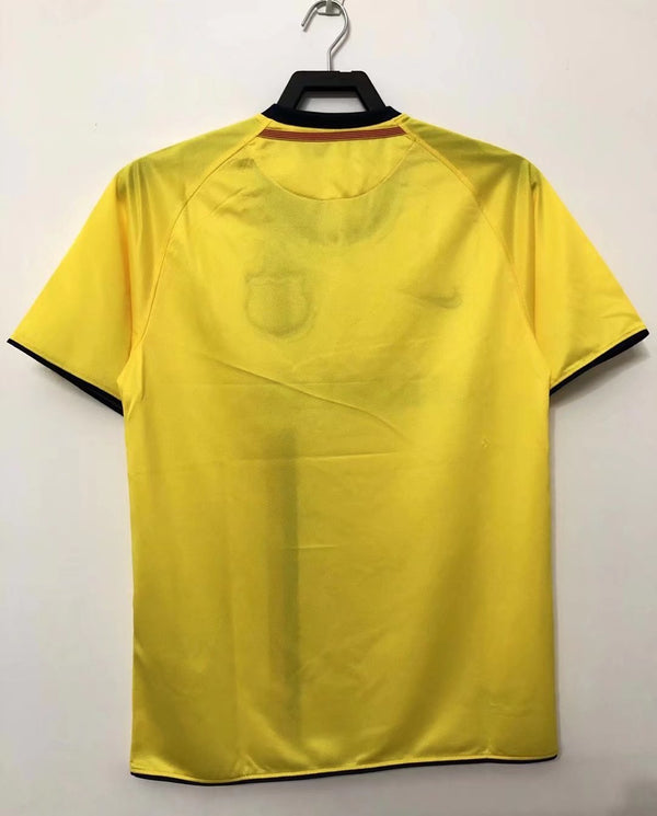 Camiseta FC Barcelona Visitante 08-09 trasera