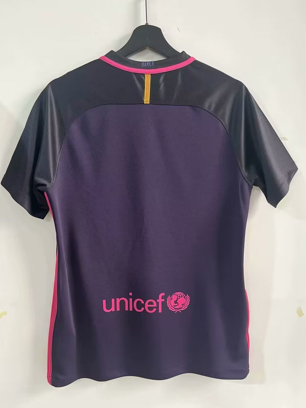Camiseta FC Barcelona entrenamiento 16-17 trasera