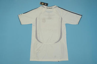 Camiseta Real Madrid Local 06-07 trasera
