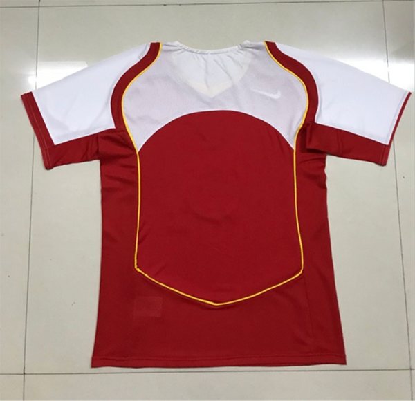 Camiseta Arsenal Local 04-05 trasera