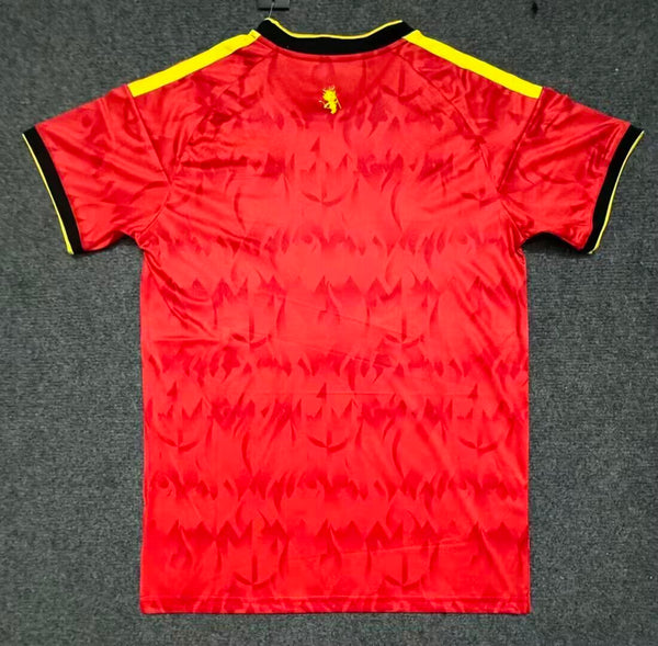Camiseta Bélgica Local Mundial 2026 trasera