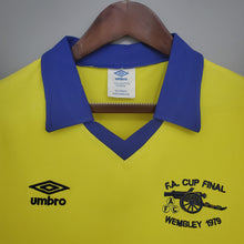 Camiseta Arsenal Visitante 77-78 complemento 1