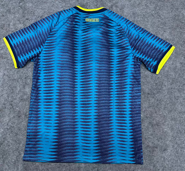 Camiseta Colombia Visitante Mundial 2026 trasera