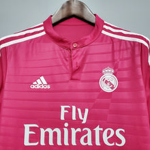 Camiseta Real Madrid Visitante Rosa 14-15 complemento 1